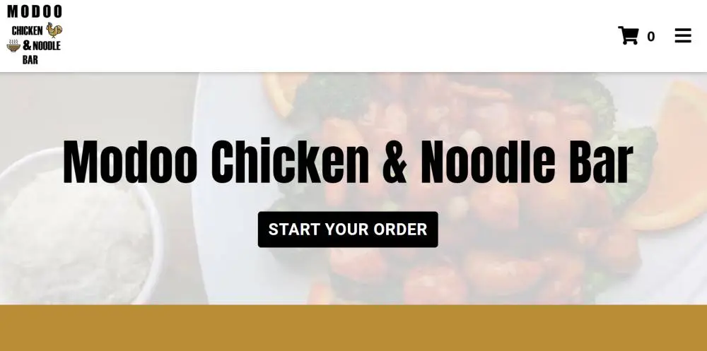 Modoo Chicken and Noodle Bar, a halal ramen restaurant in NYC