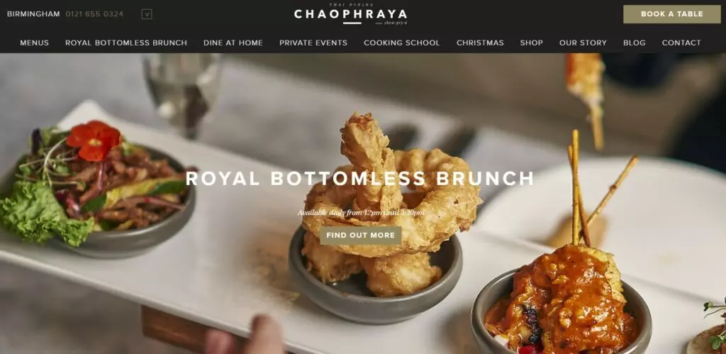 Chaophraya Thai Restaurant, a restaurant with halal options