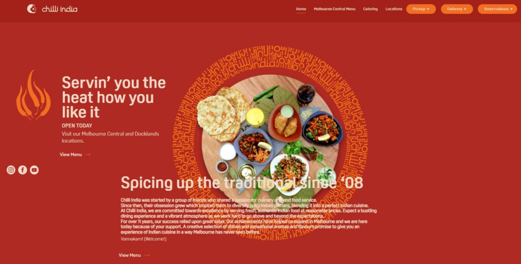 Chilli India, one of the best halal restaurants in Melbourne