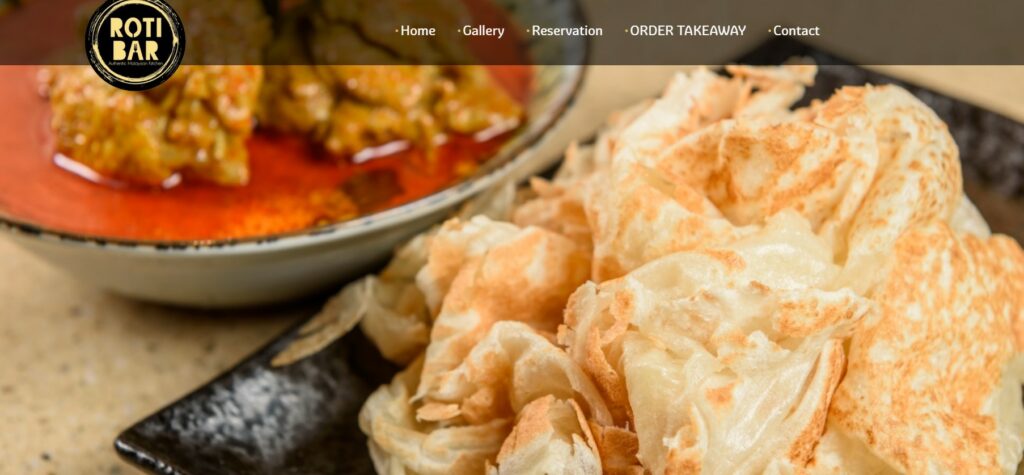 Roti Bar, a halal Malaysian restaurant in Melbourne