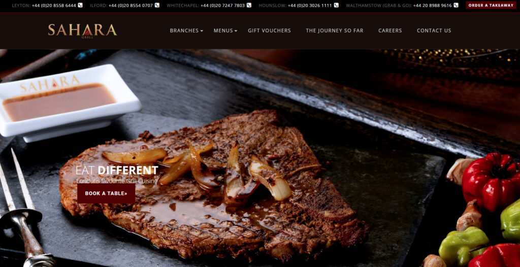 Sahara Grill, halal steakhouse