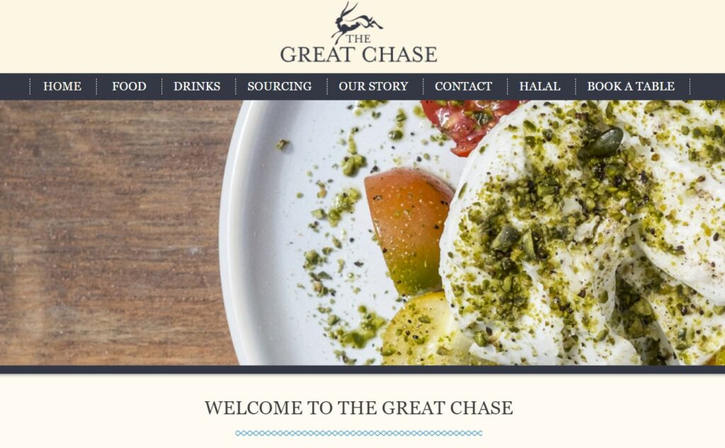 The Great Chase, one of the best halal restaurants in London